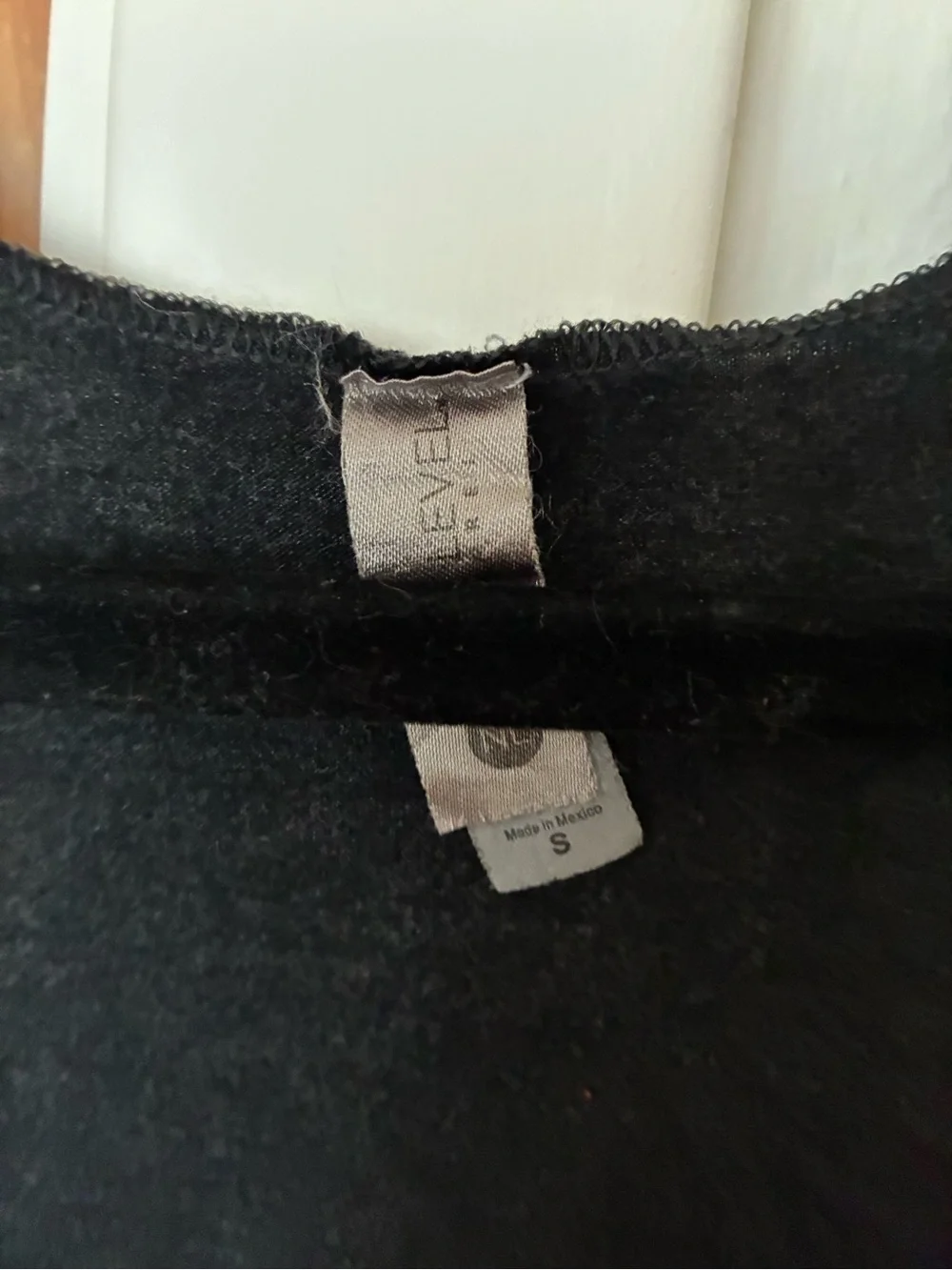 Black Racerback Tank Bach crew size small